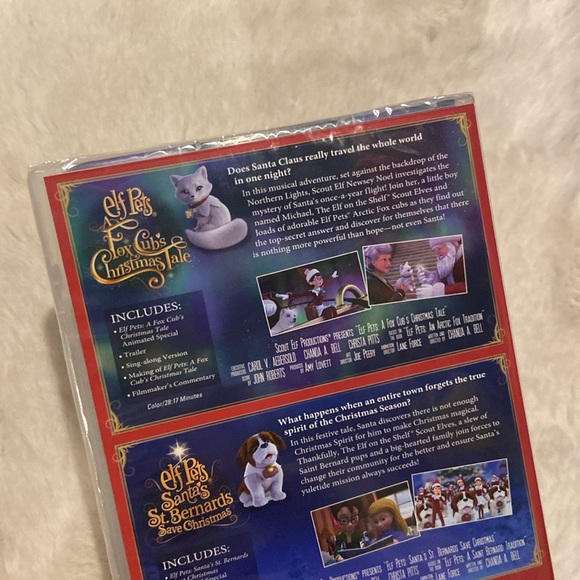 Elf Pets DVD double feature two in one NWT elf on the shelf Christmas movie - Picture 8 of 12